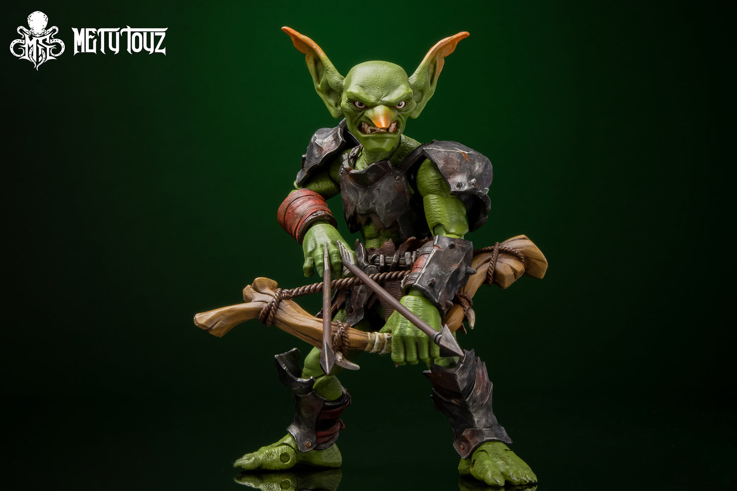 Mety toyz Adventurer's World Goblin Warrior Miles Iron Shield