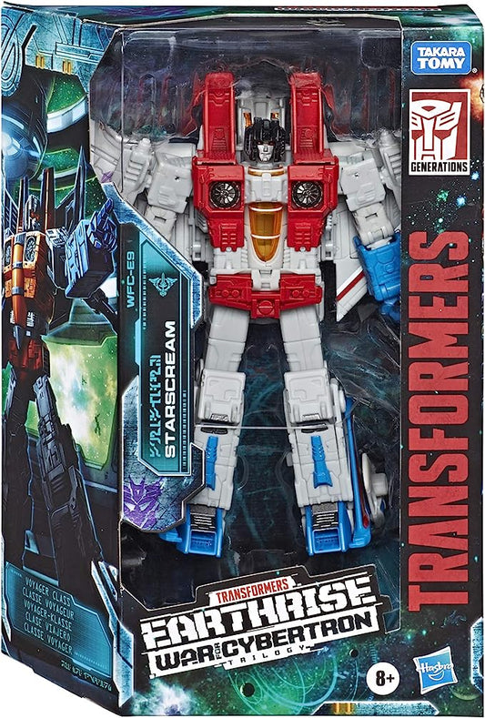 Transformers Toys Generations War for Cybertron: Earthrise Voyager WFC-E9 Starscream Action Figure - 7-inch