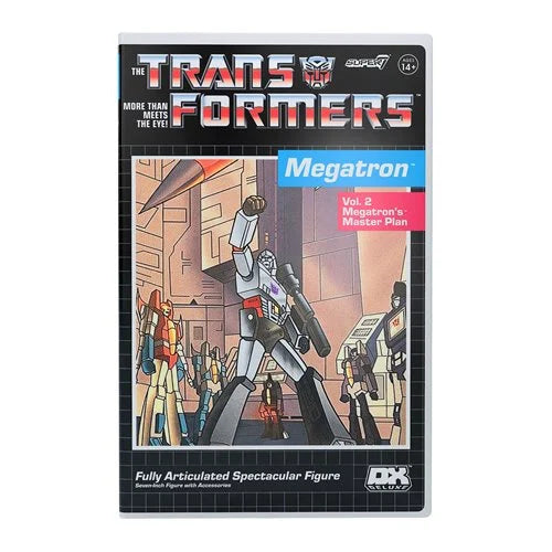 Transformers Deluxe Megatron (VHS Box) 7-Inch Action Figure