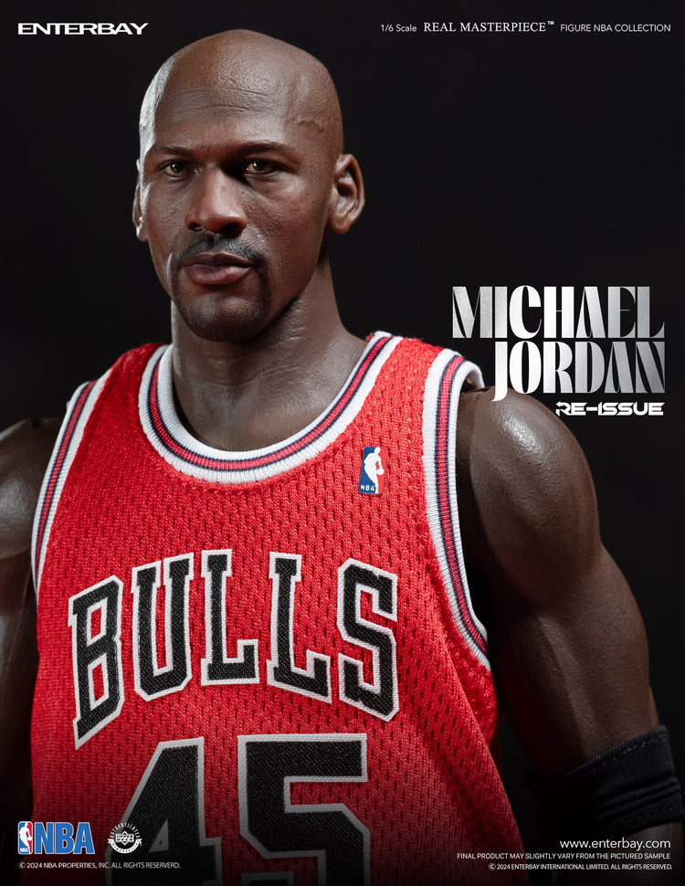 ENTERBAY 1 6 Real Masterpiece NBA Collection I M BACK 45 Michael Jord Titan Toyz