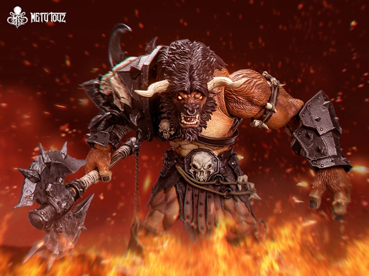 Mety toyz Adventurer World Minotaur Gladiator Mokhal Angry horn