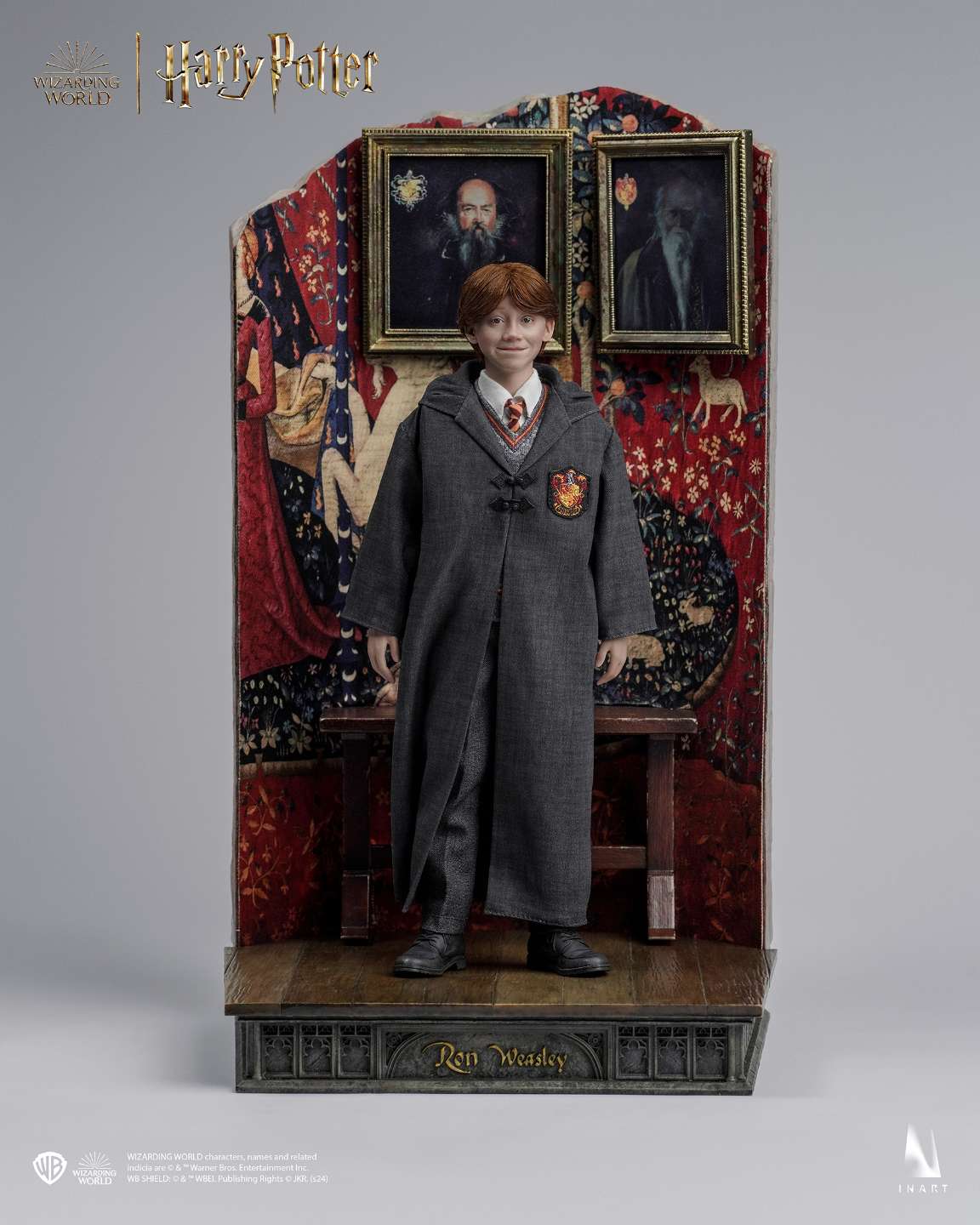 INART Harry Potter and the Philosopher's Stone -Ron Weasley 1/6 Collectible Figure Deluxe Version