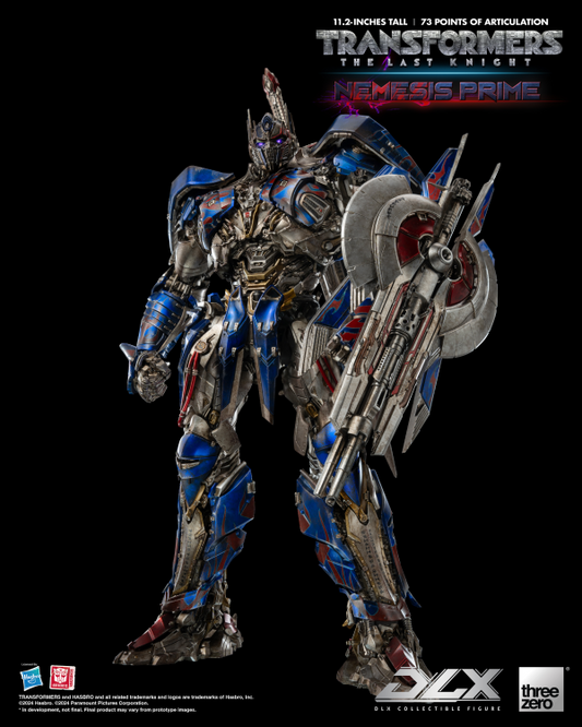 Three Zero Transformers: The Last Knight - DLX Nemesis Prime