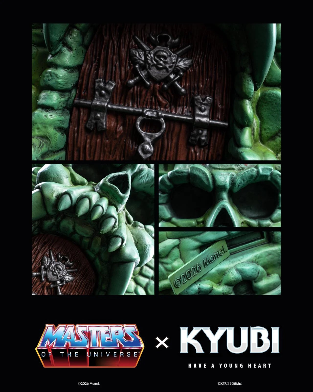 KYUBI x Masters of the Universe – Castle Grayskull