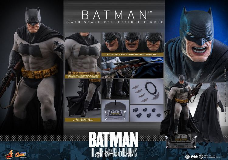 HOTTOYS 1/6 Batman: The Dark Knight Returns Batman