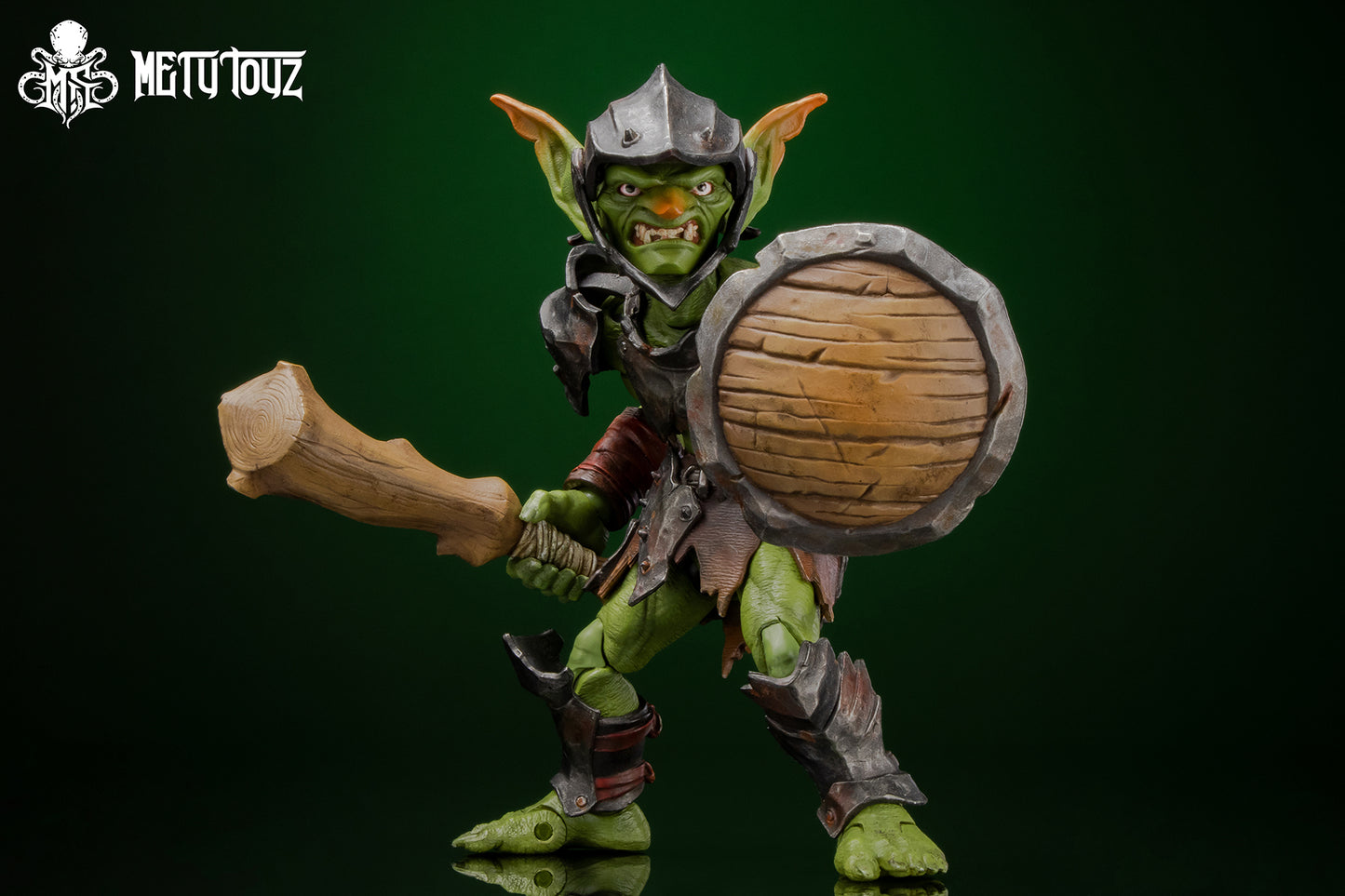 Mety toyz Adventurer's World Goblin Warrior Miles Iron Shield