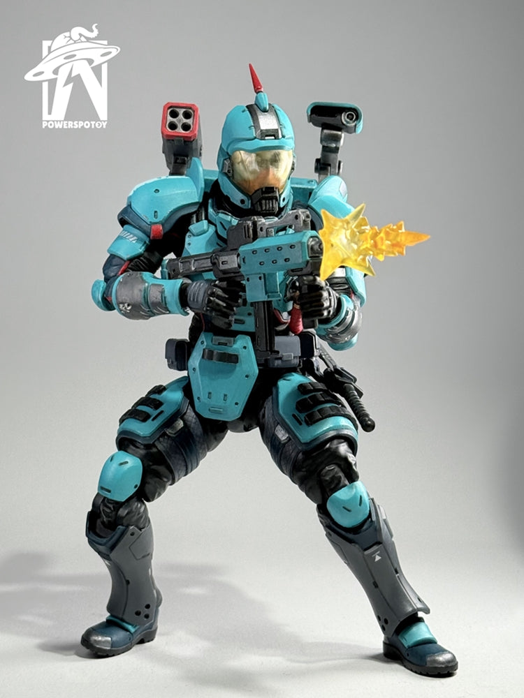 Powerspotoy 1/12 Xpedion Silver Lightning Special Operations Force Tactical Soldier