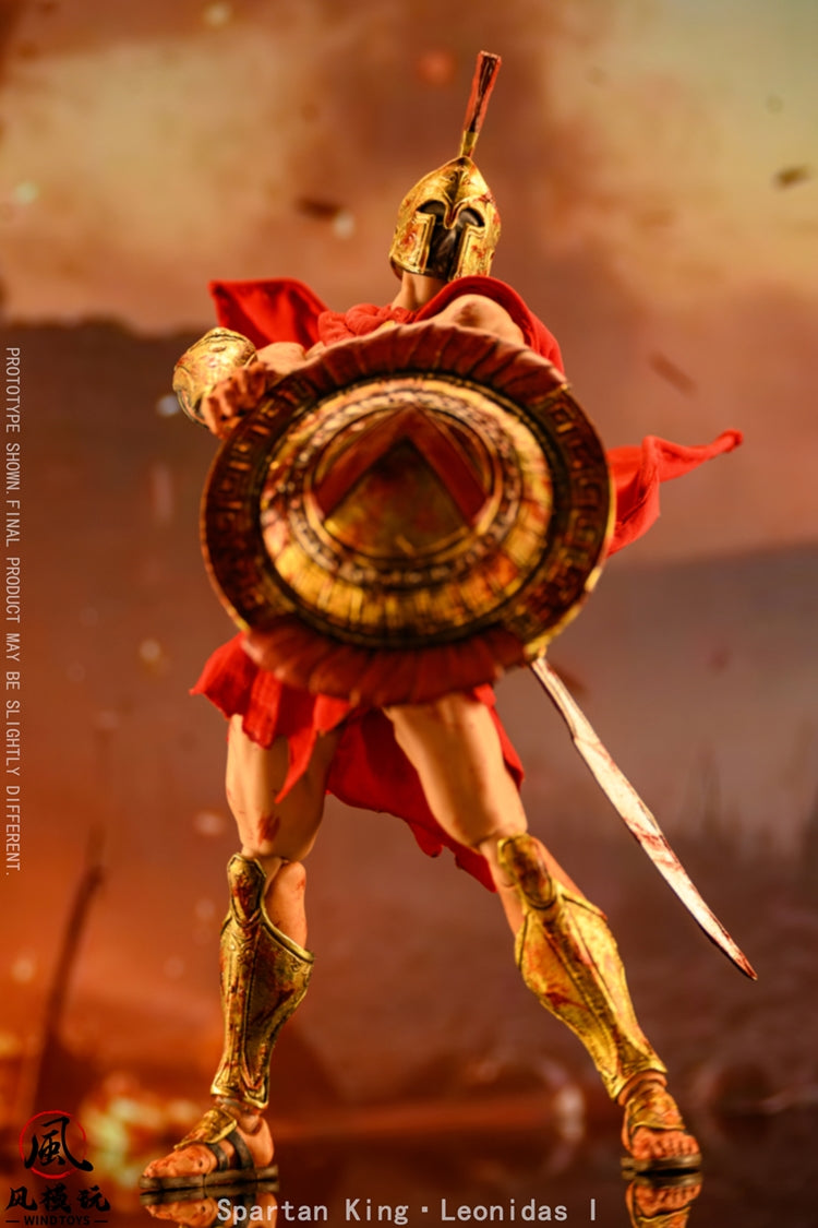 Wind Toys Eternal Warlords Series Spartan King·Leonidas Blood Stained Edtion