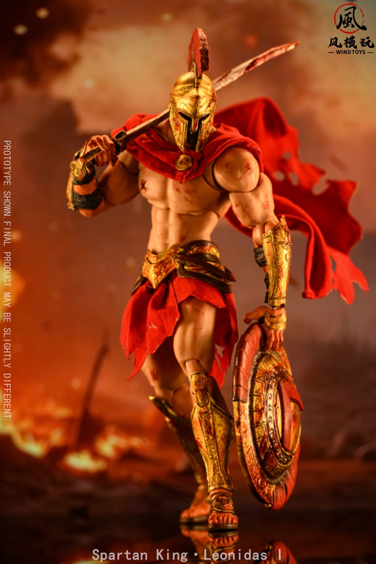 Wind Toys Eternal Warlords Series Spartan King·Leonidas Blood Stained Edtion