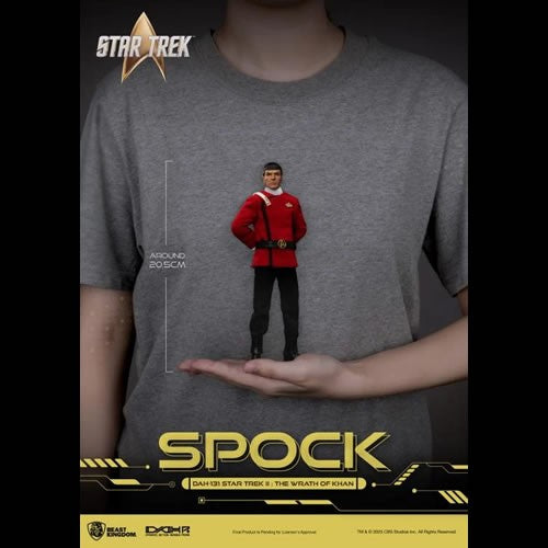 Dynamic 8-ction Heroes Figures - Star Trek II: The Wrath Of Khan (1982 Movie) - DAH-131P Spock