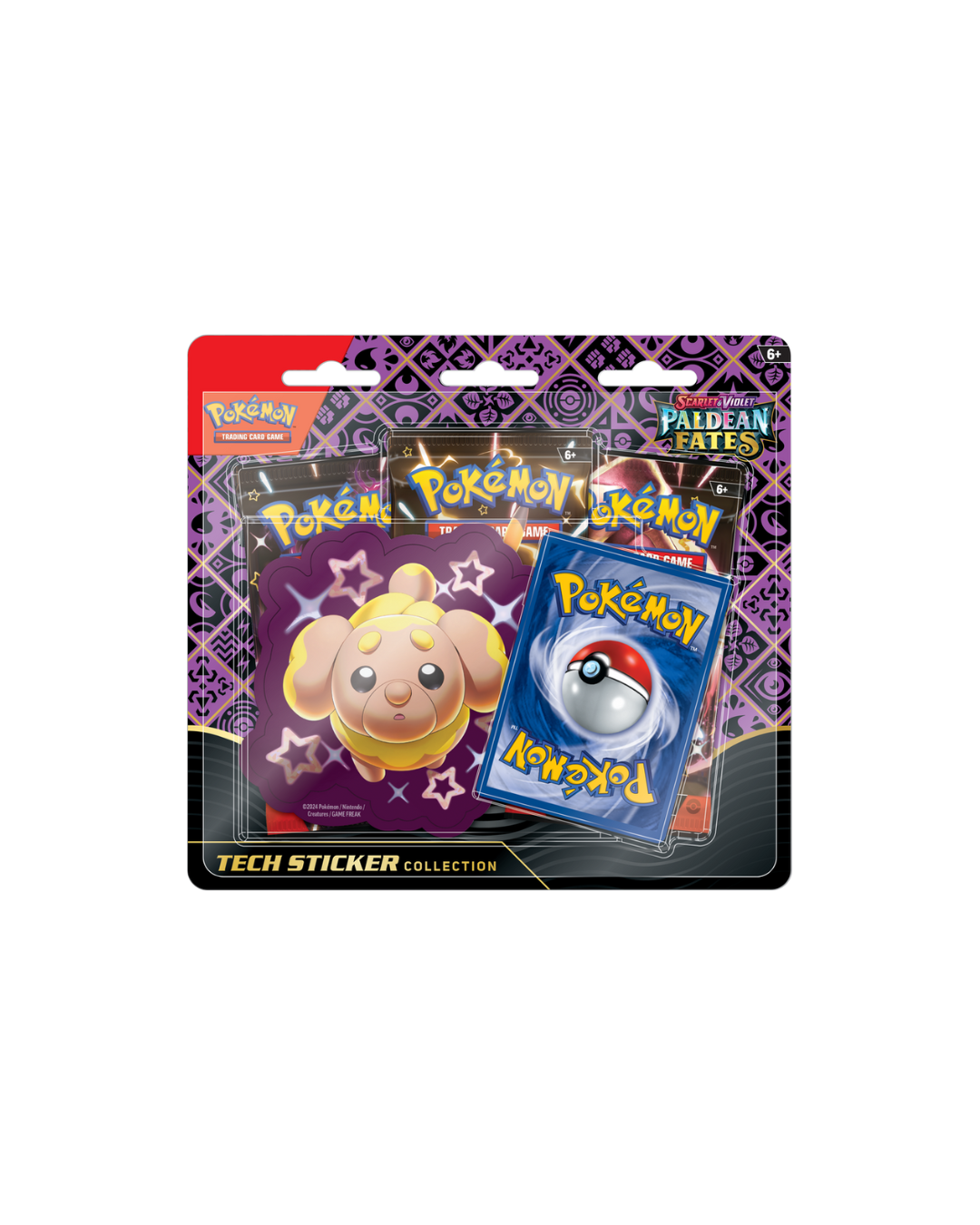 POKEMON PALDEAN FATES TECH STICKER COLLECTION