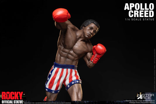 APOLLO CREED EPIC FIGHT 1/4 SCALE POLYRESIN STATUE