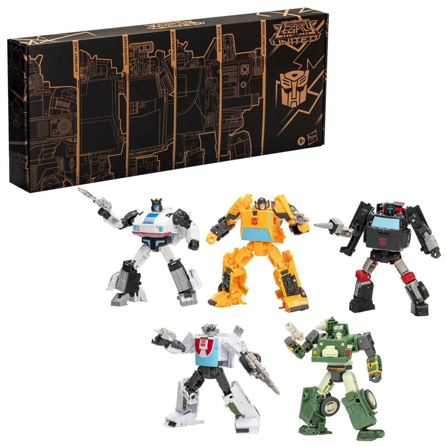 Transformers Generations Selects Legacy United Autobots Stand United 5-Pack Figures