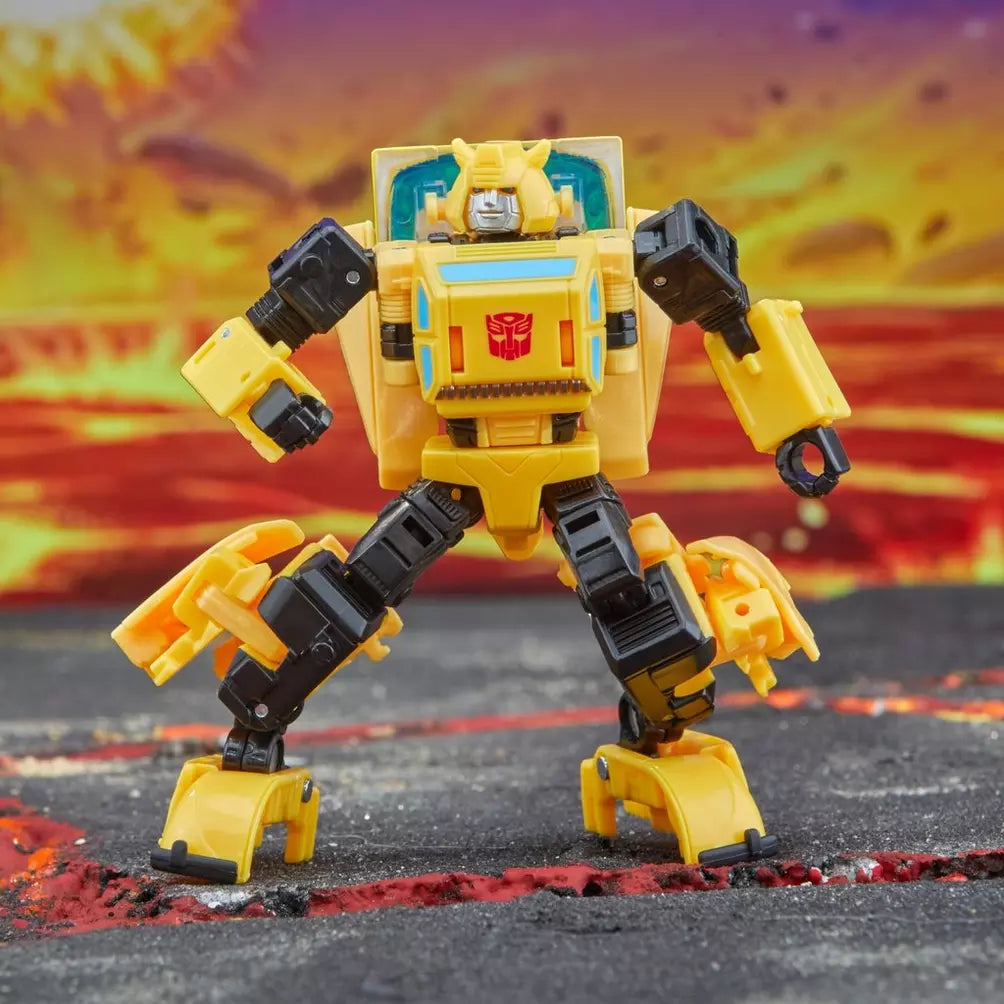 Transformers Legacy Deluxe Class Origin Bumblebee