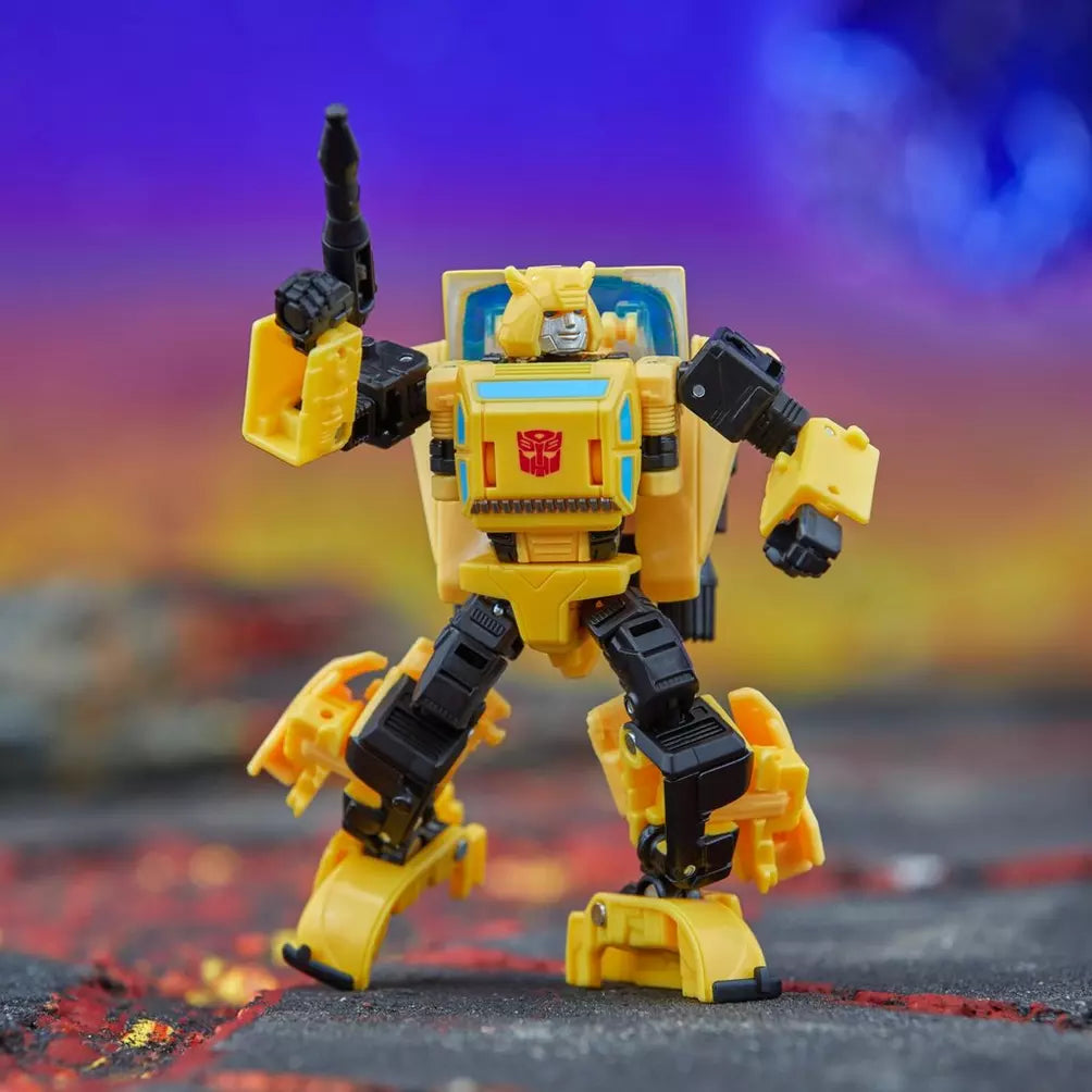 Transformers Legacy Deluxe Class Origin Bumblebee