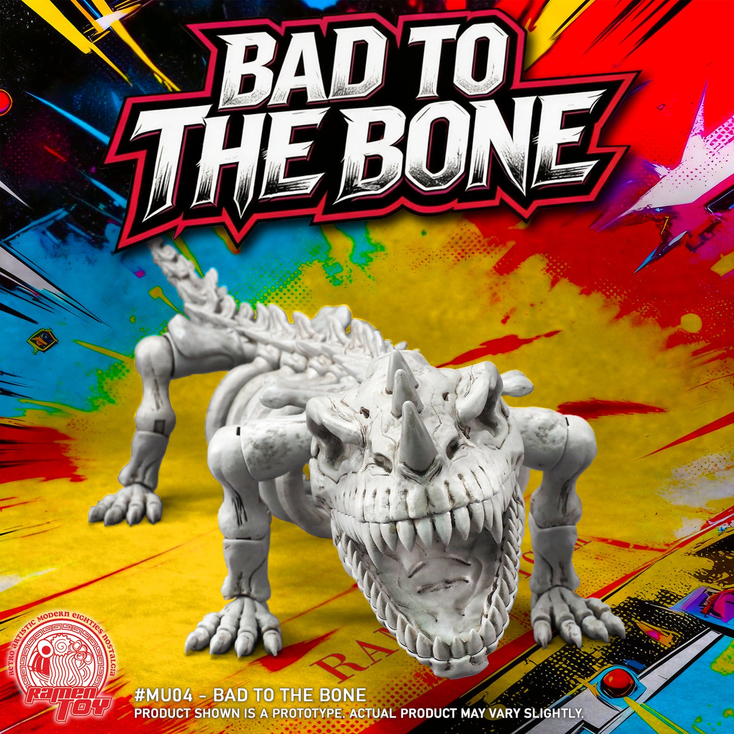BAD TO THE BONE Ramen Toy