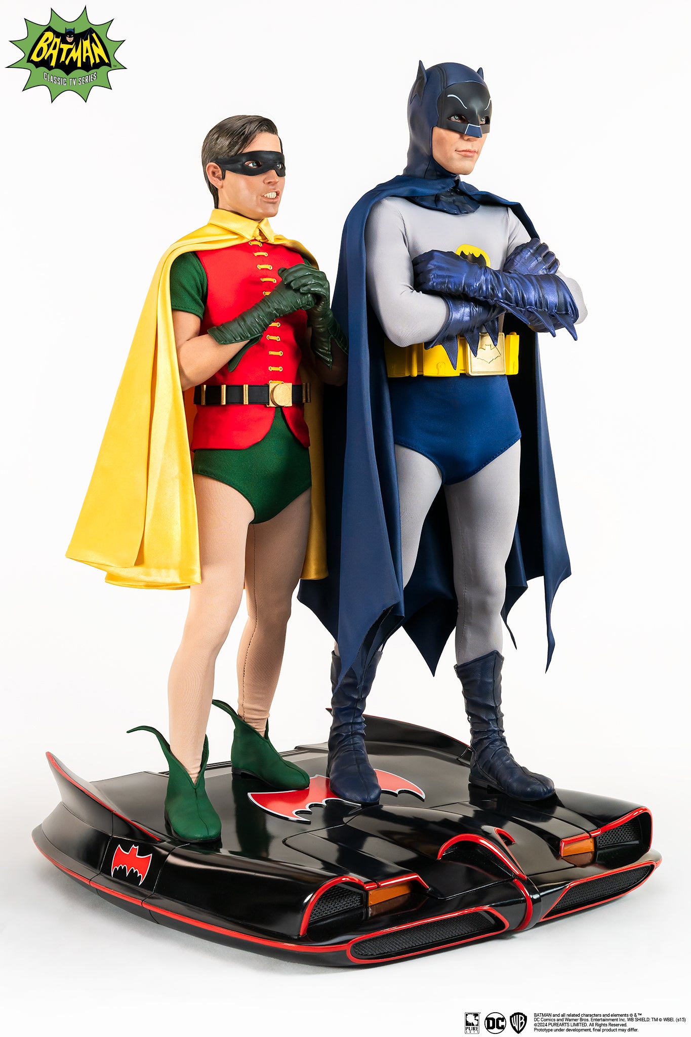 DC HEROES BATMAN & ROBIN 1/4 SCALE DIORAMA