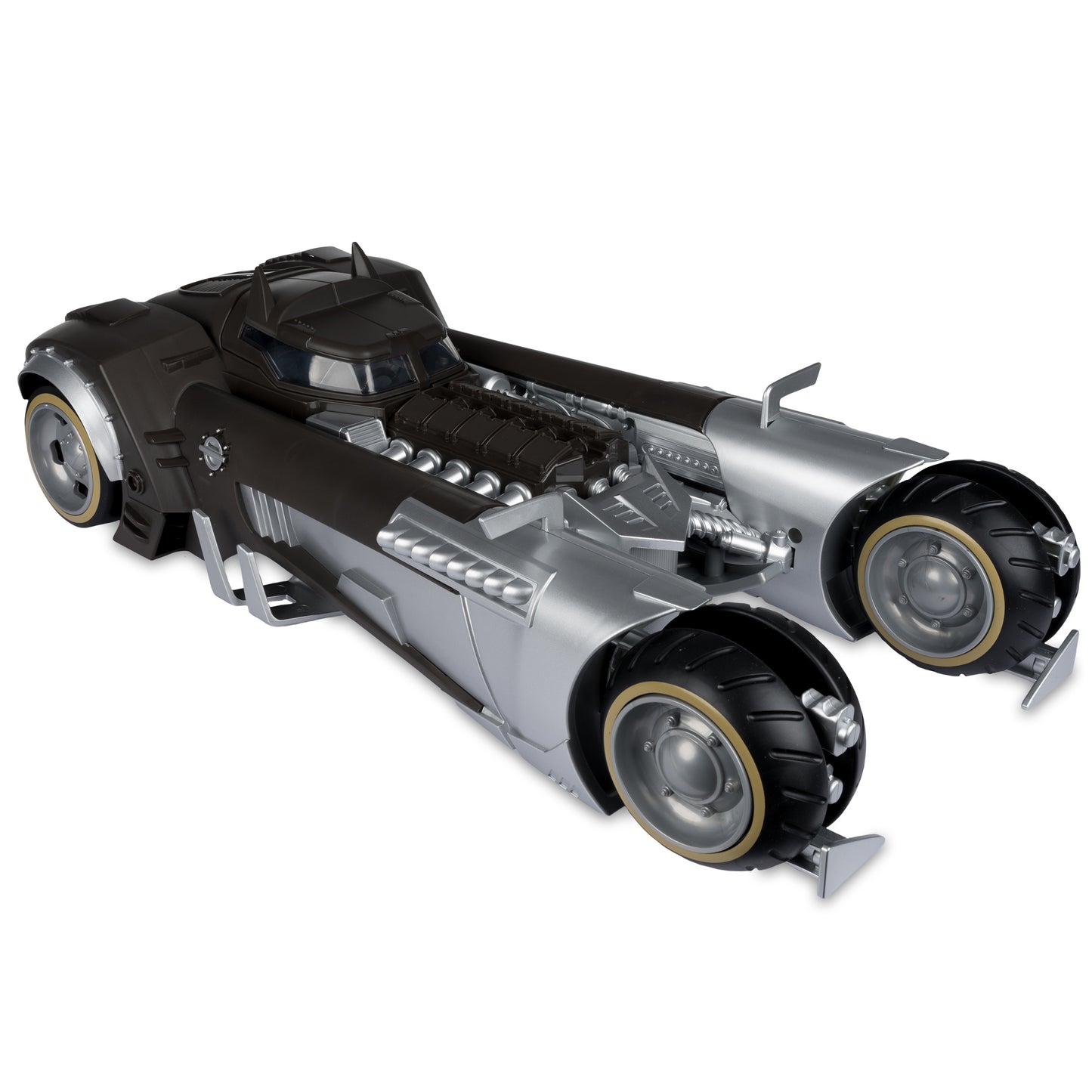 DC MULTIVERSE 7IN SCALE VEHICLES - WHITE KNIGHT BATMOBILE (GOLD LABEL)