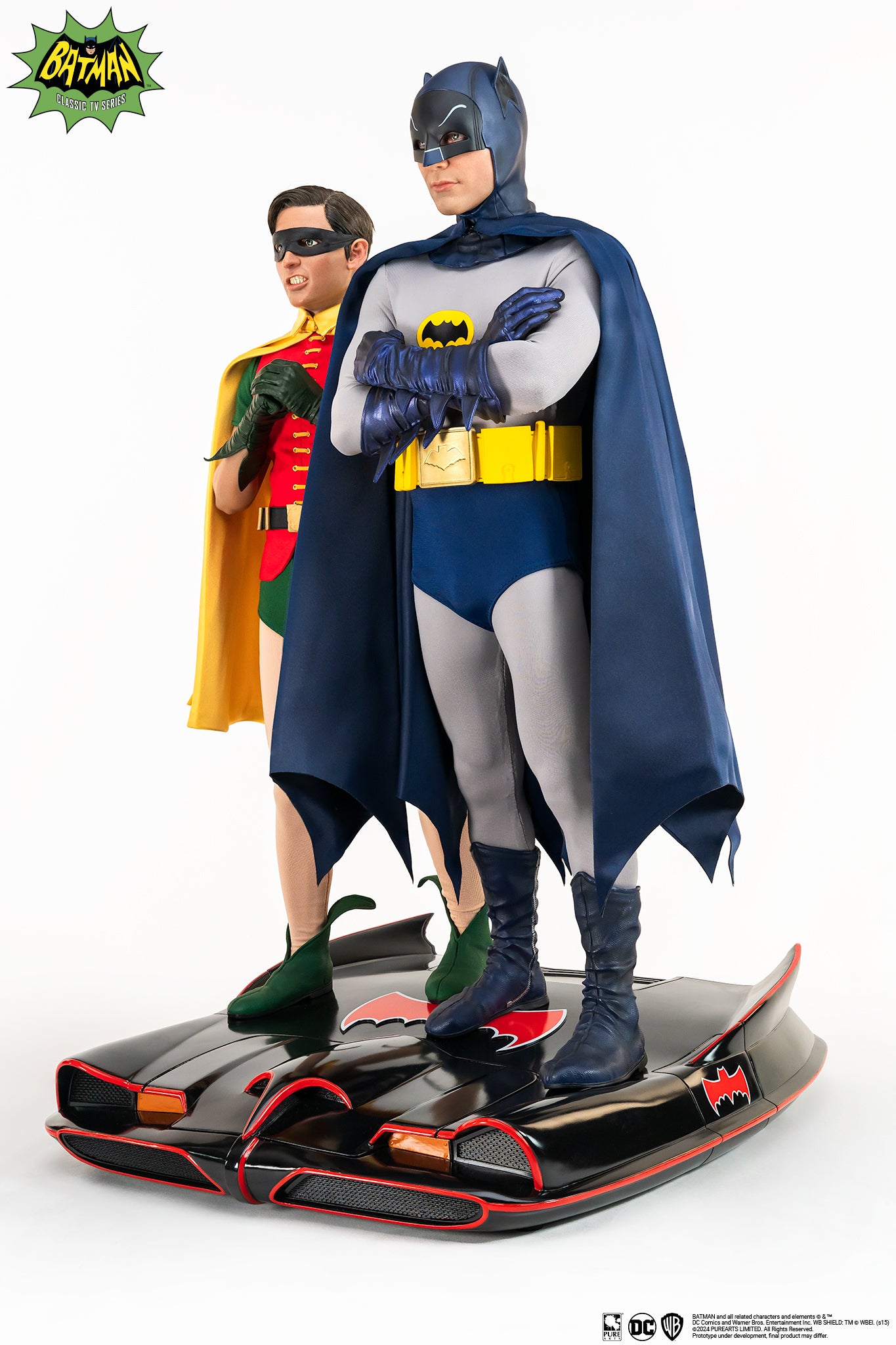 DC HEROES BATMAN & ROBIN 1/4 SCALE DIORAMA