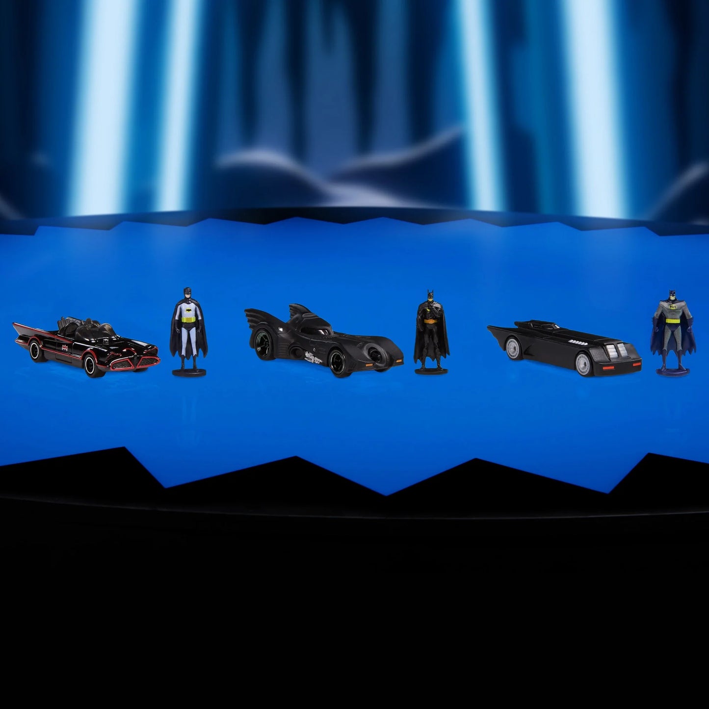 Hot Wheels 85th Anniversary Batmobile Collection SDCC Exclusive