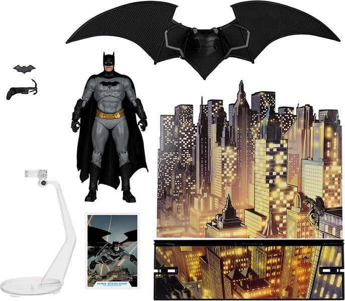 DC MULTIVERSE 7" - BATMAN REBIRTH (WITH GLIDER) (GOLD LABEL) *Amazon Exclusive*