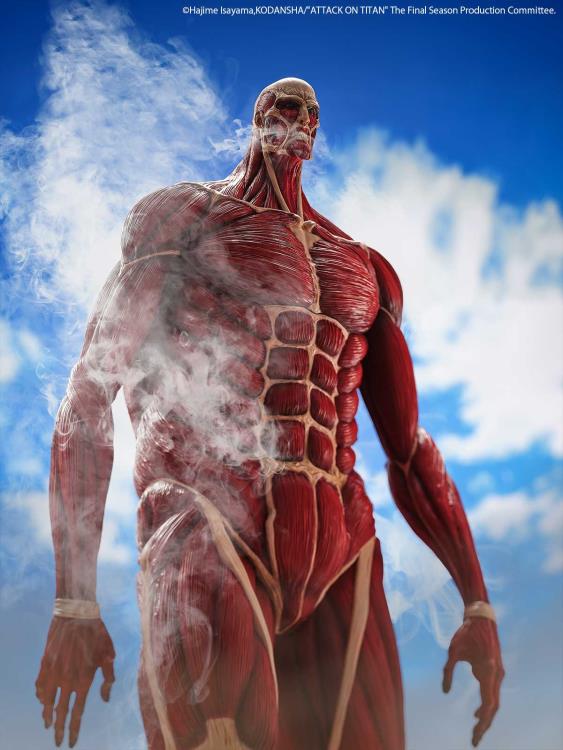Mega Soft Vinyl Attack on Titan - Colossal Titan