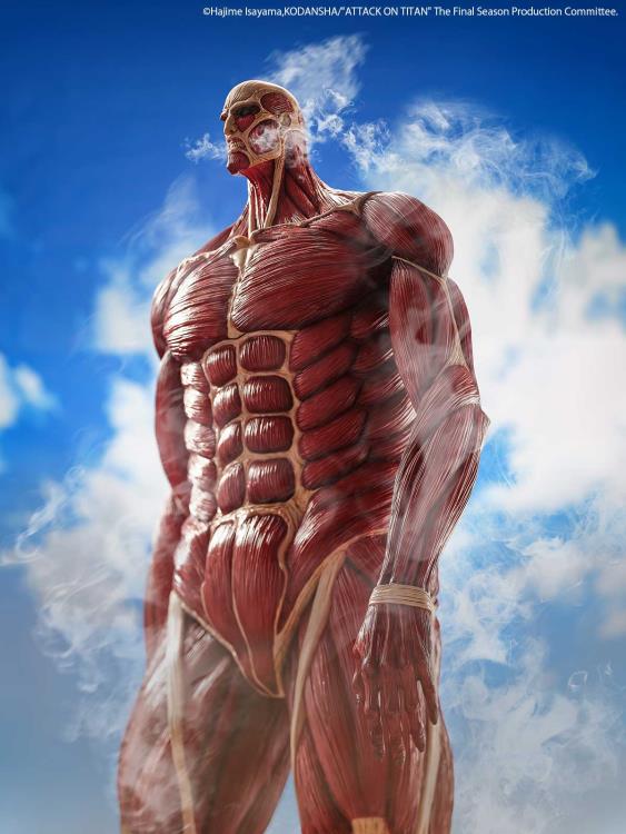 Mega Soft Vinyl Attack on Titan - Colossal Titan
