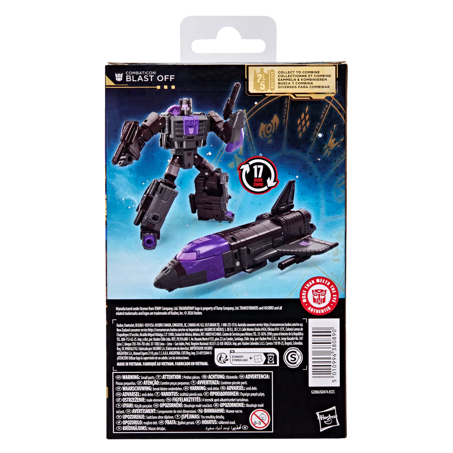 Transformers Age of the Primes Deluxe Class Combaticon Blast Off