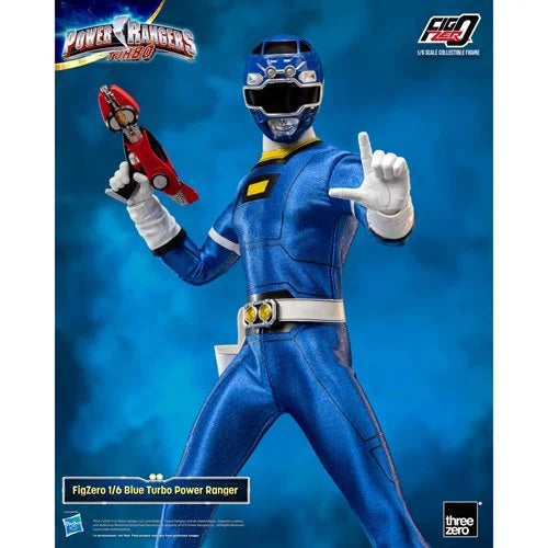 Power Rangers Turbo Blue Turbo Power Ranger FigZero 1:6 Scale Action Figure