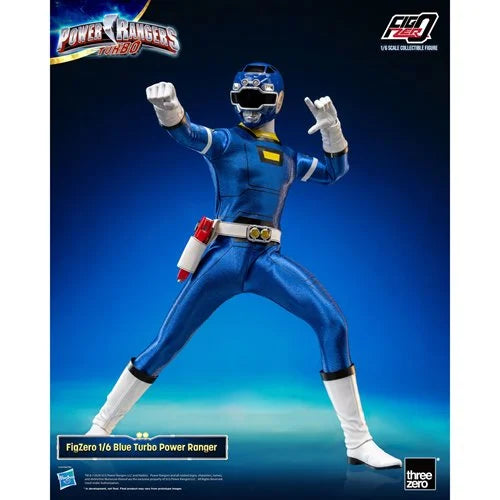 Power Rangers Turbo Blue Turbo Power Ranger FigZero 1:6 Scale Action Figure