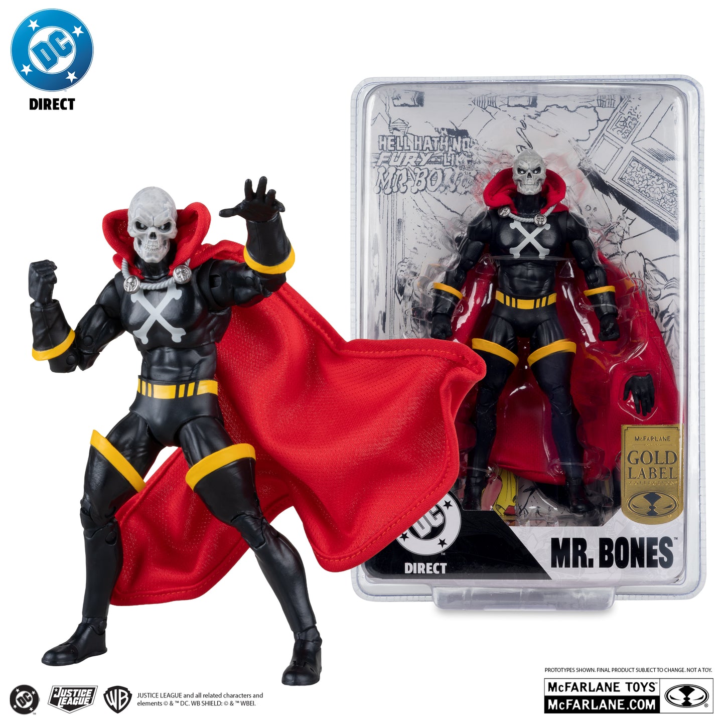 Mr.Bones (Infinity Inc #16) with Lithograph (Gold Label)