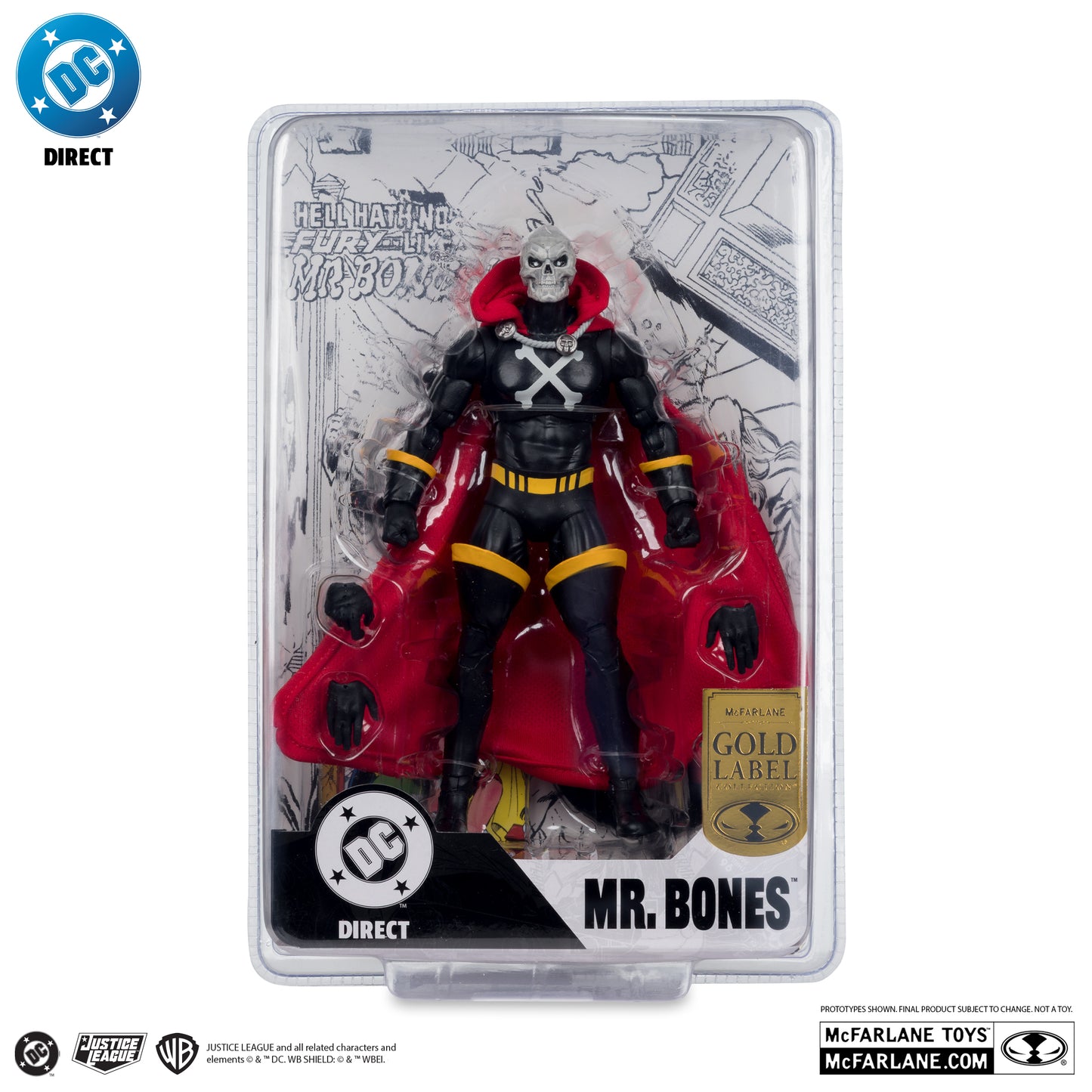 Mr.Bones (Infinity Inc #16) with Lithograph (Gold Label)