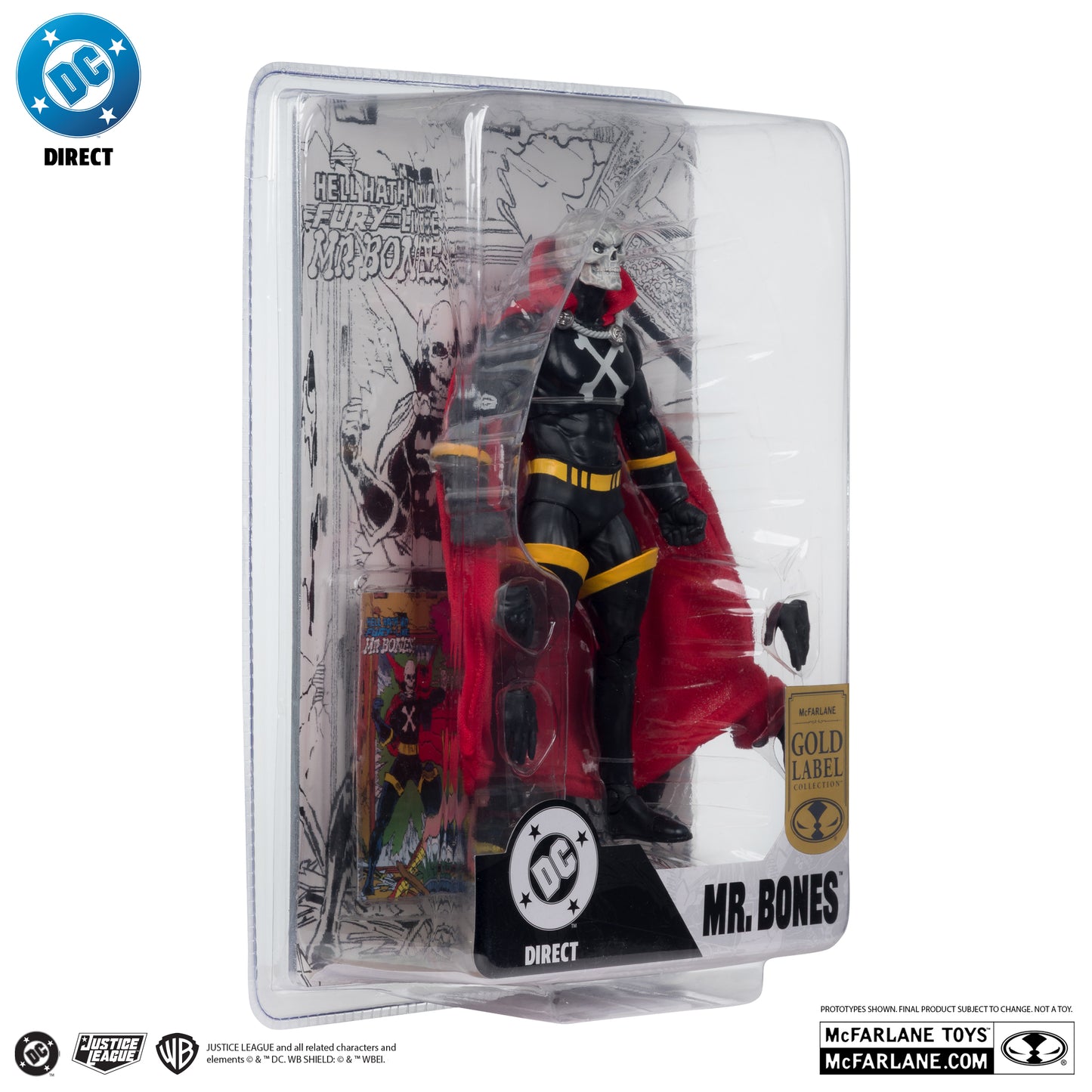 Mr.Bones (Infinity Inc #16) with Lithograph (Gold Label)