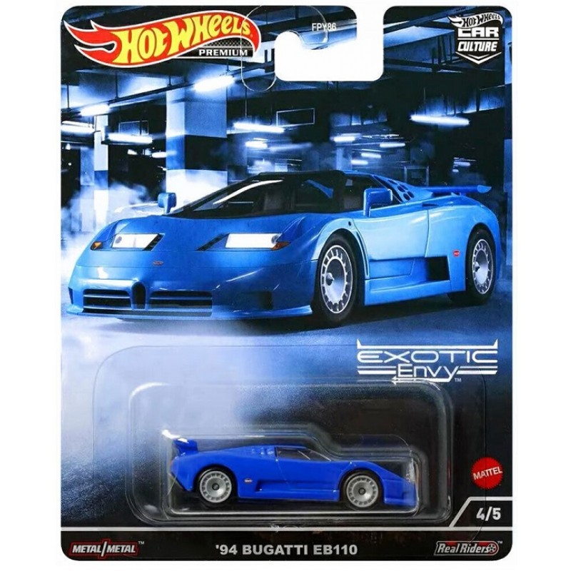 Hot Wheels 2022 - '94 Bugatti EB110 - Exotic Envy - Car Culture - 4/5 - Premium