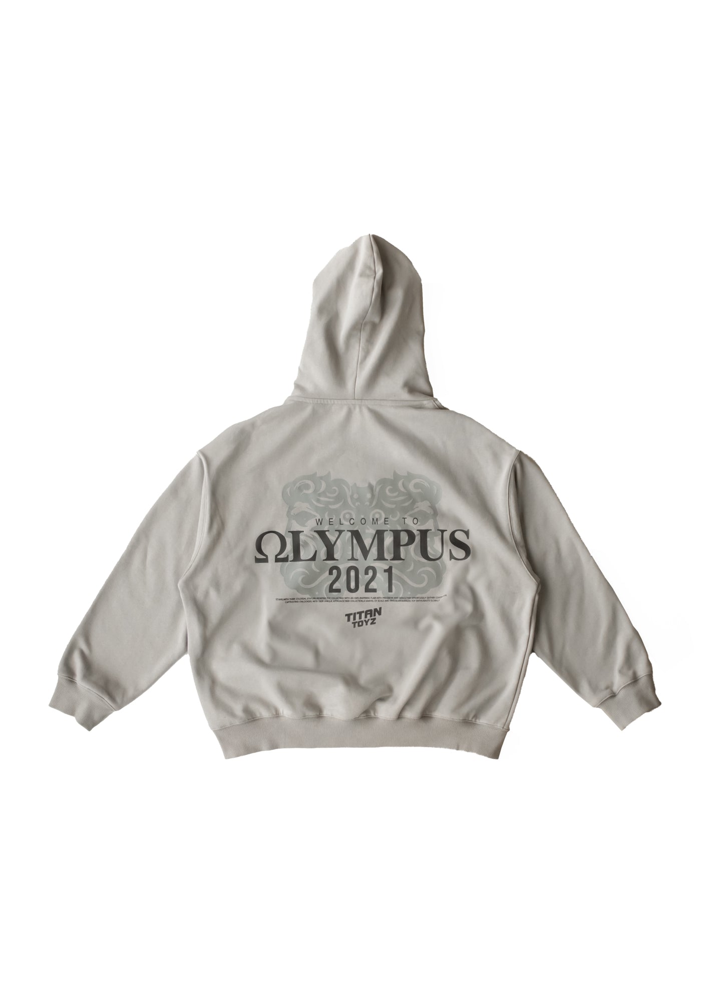 Titan Toyz Olympus Grey Hoodie