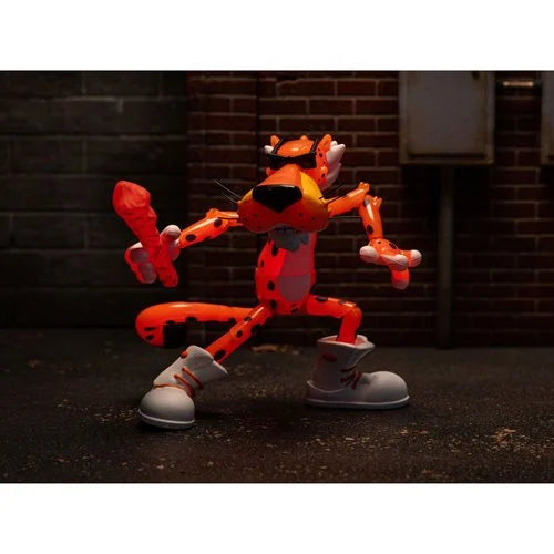 Cheetos Chester Cheetah Flamin' Hot Glow-in-the-Dark 6-Inch Action Figure