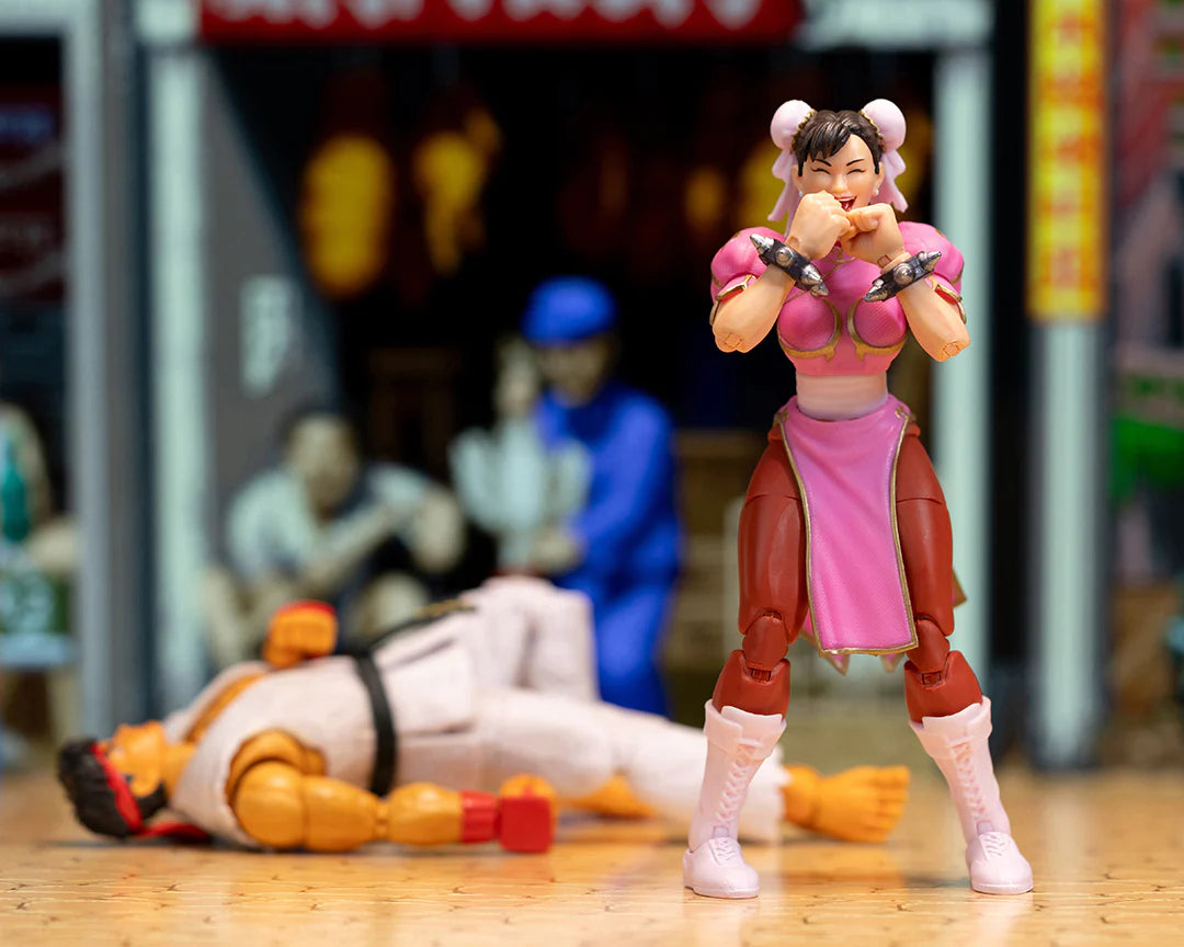 Ultra Street Fighter II Chun-Li 1/12 Scale Action Figure Deluxe Player 2 (SDCC Exclusive)