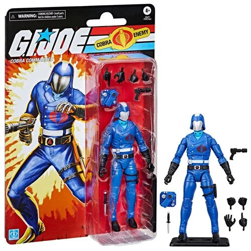 G.I. Joe Classified Series Retro Cardback Cobra Commander 6-Inch Action Figure