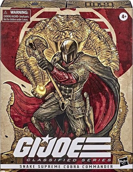 Hasbro G.I. Joe Classified Series Snake Supreme Cobra Commander  *Exclusive**