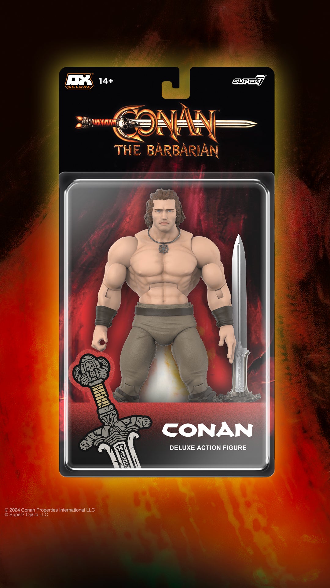 CONAN THE BARBARIAN DELUXE CONAN ICONIC POSE