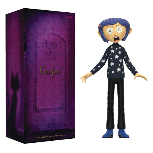 CORALINE SUPERSIZE VINYL CORALINE BUTTON EYES 6IN