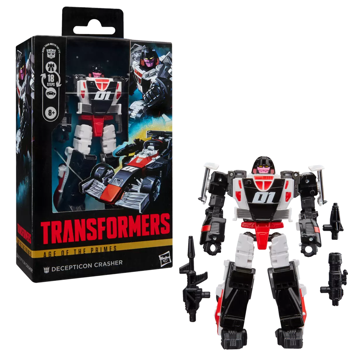 Transformers Age of the Primes Deluxe Class Decepticon Crasher