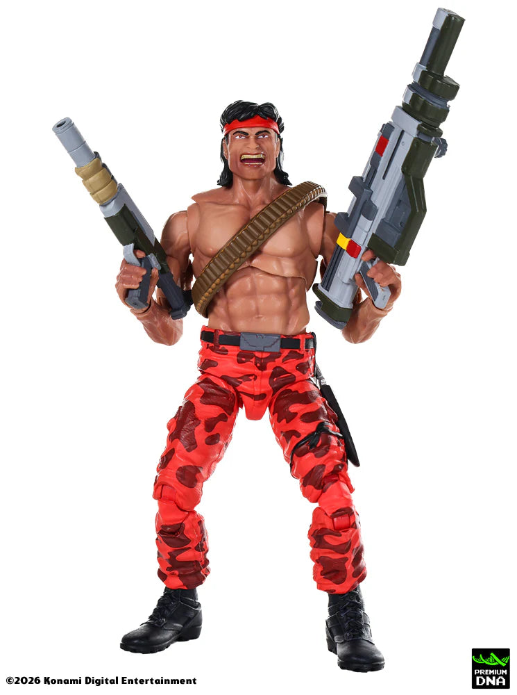 Contra - Lance Bean 1/12 Scale Signature Collection Action Figure **Open Box**