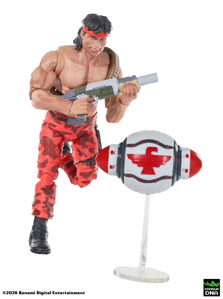 Contra - Lance Bean 1/12 Scale Signature Collection Action Figure **Open Box**