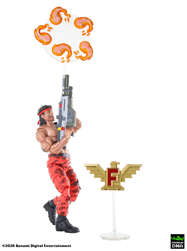Contra - Lance Bean 1/12 Scale Signature Collection Action Figure **Open Box**