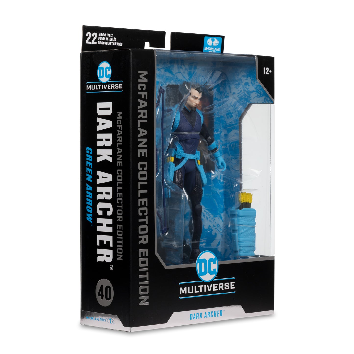 DC MCFARLANE COLLECTOR EDITION 7" - #40 DARK ARCHER (GREEN ARROW)