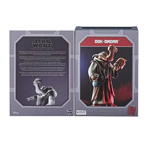 Star Wars The Black Series Dok-Ondar Deluxe 6-Inch Action Figure - Exclusive