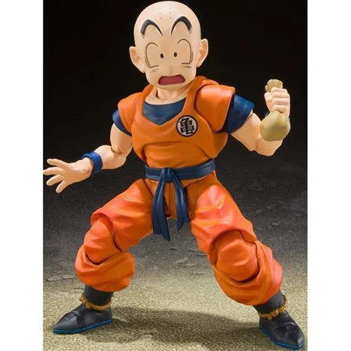 Dragon Ball Z Krillin Earth's Strongest Man S.H.Figuarts Action Figure