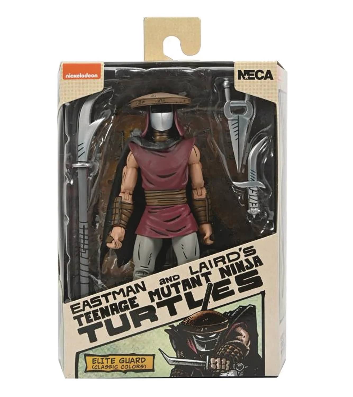 TMNT MIRAGE COMICS ELITE NINJA CLASSIC COLORS 7IN