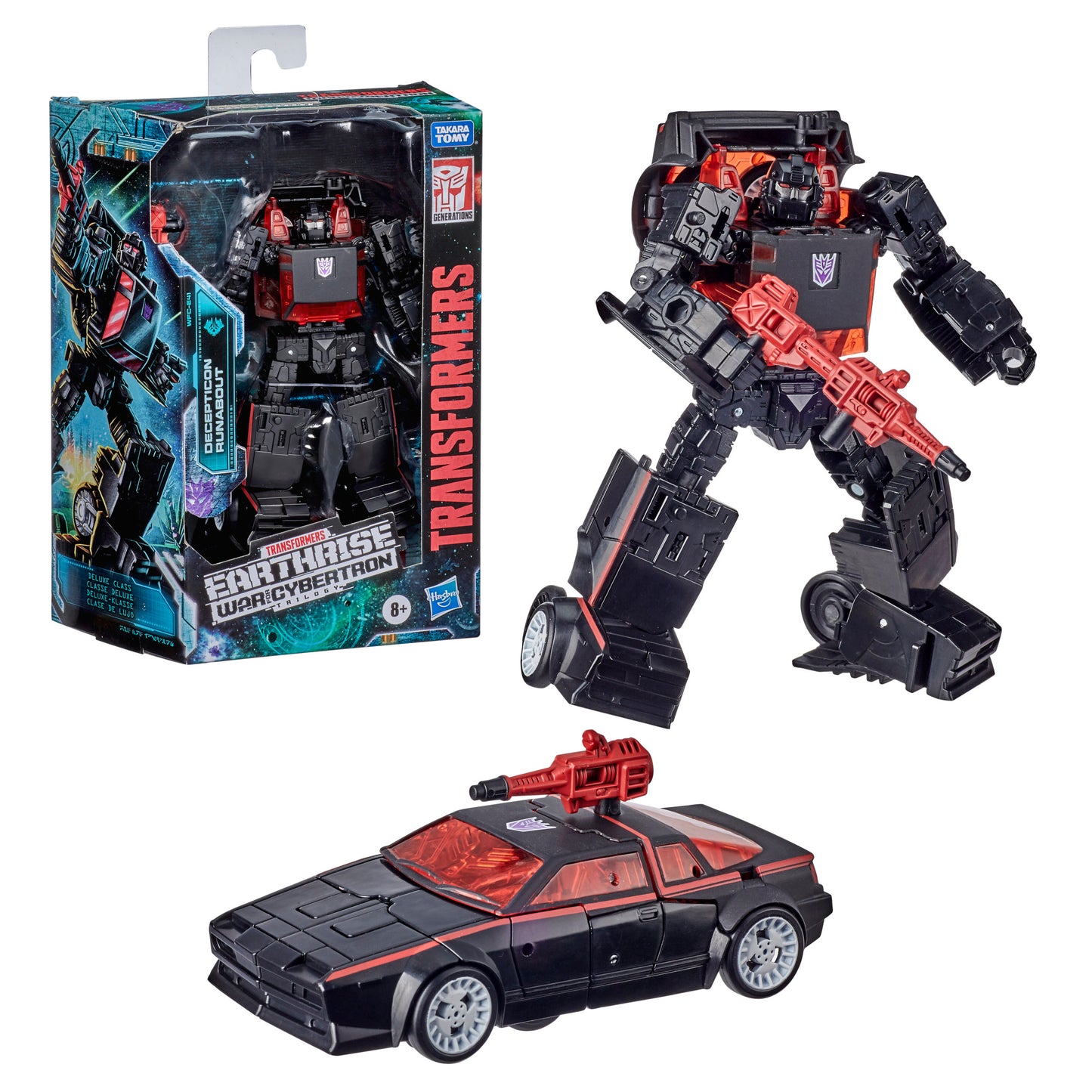 Transformers Generations War for Cybertron Deluxe WFC-E41 Decepticon Runabout
